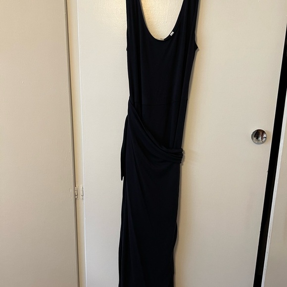 Vince Medium Wrap Dress *color is NAVY BLUE* - Picture 3 of 5
